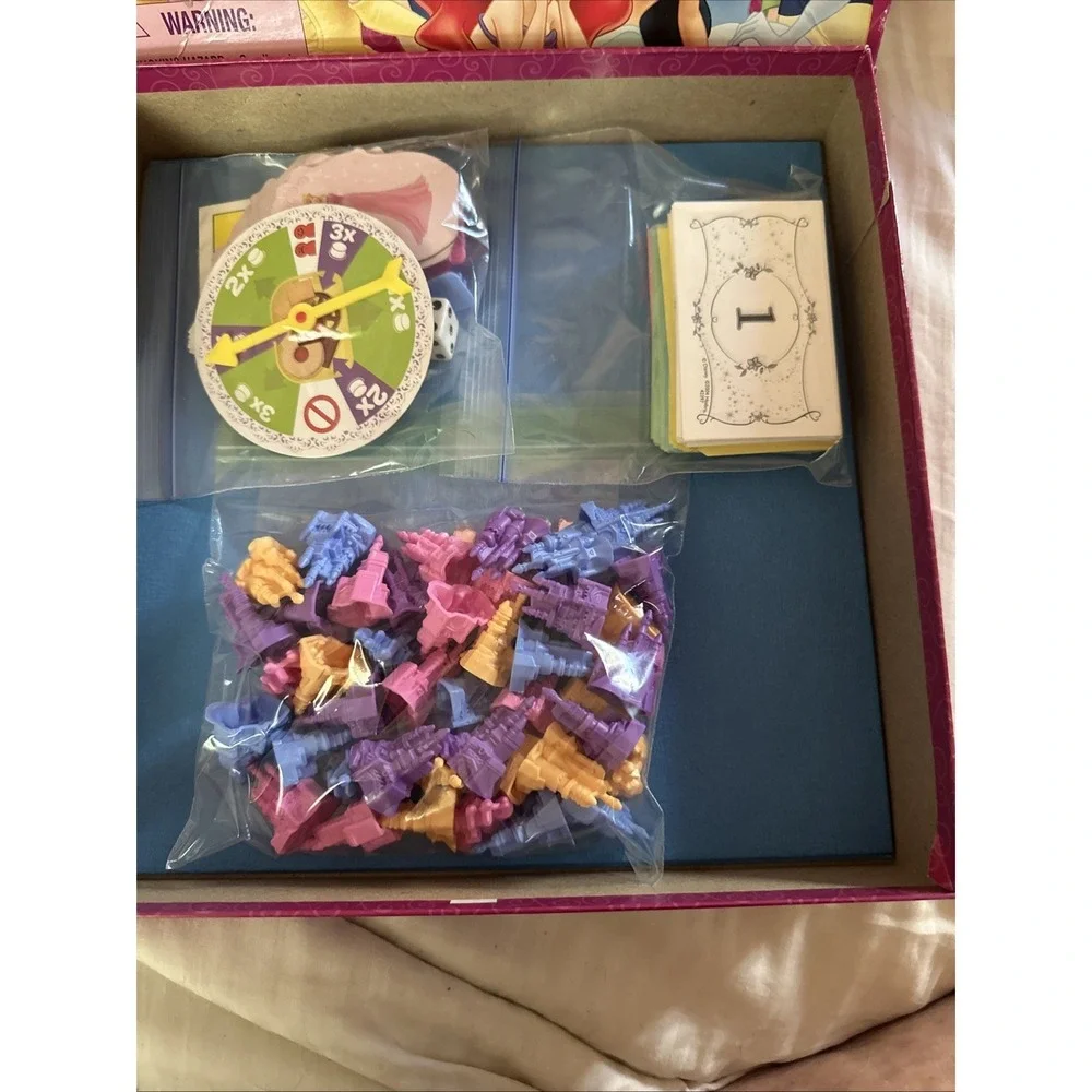 Monopoly Junior Disney Princess Edition (Parker Brothers, 2004)-USED